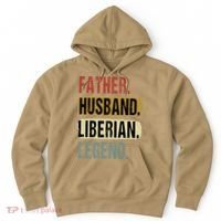 Father Husband Liberian Legend Liberia Dad Fathers Day Hoodie thumb 0