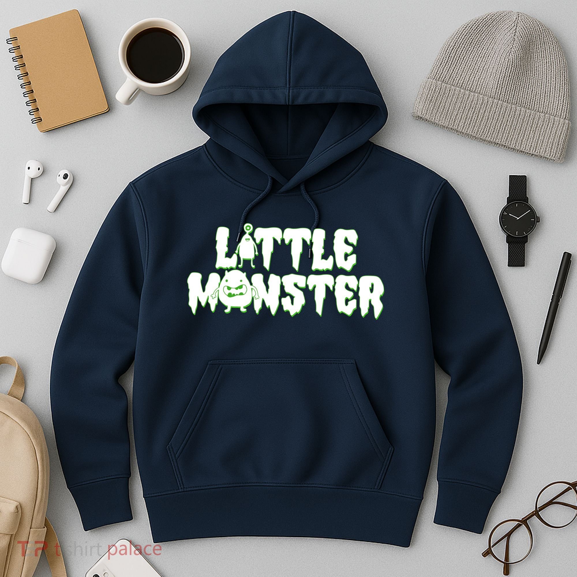 Funny Halloween Little Monster Hoodie