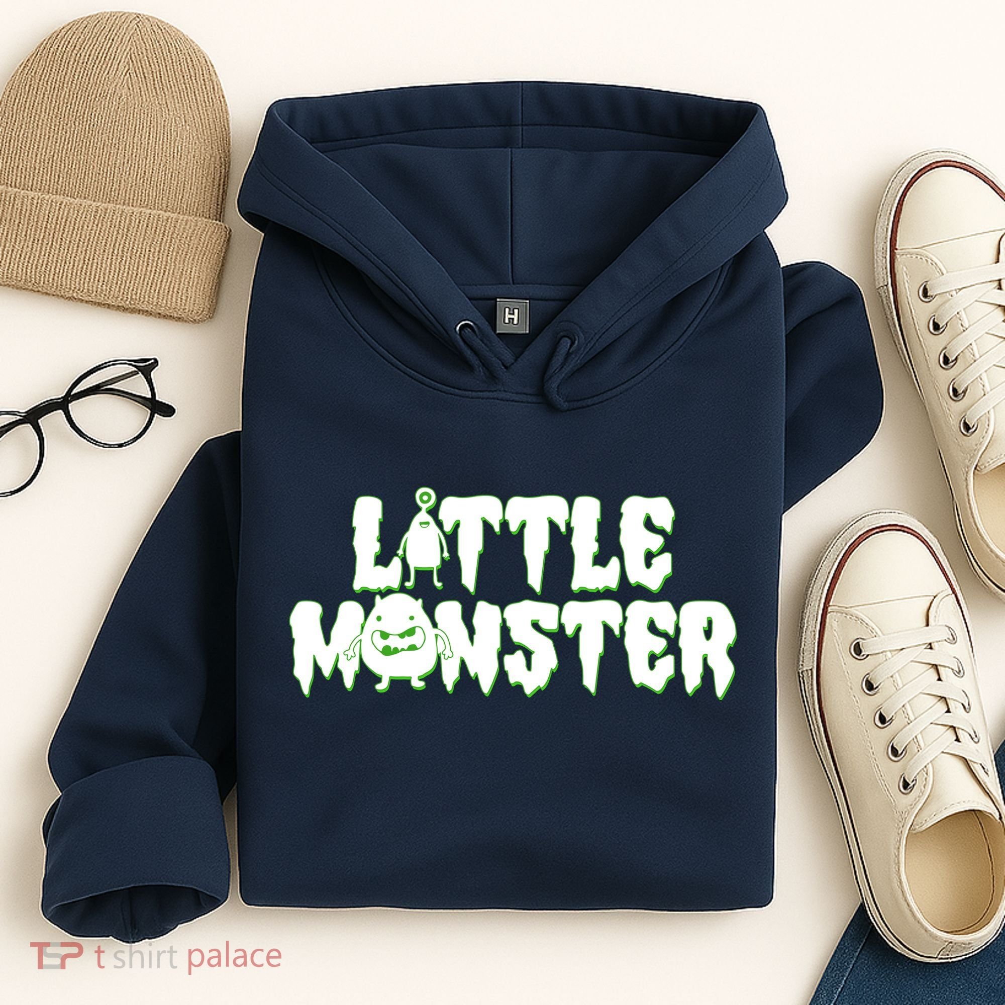 Funny Halloween Little Monster Hoodie