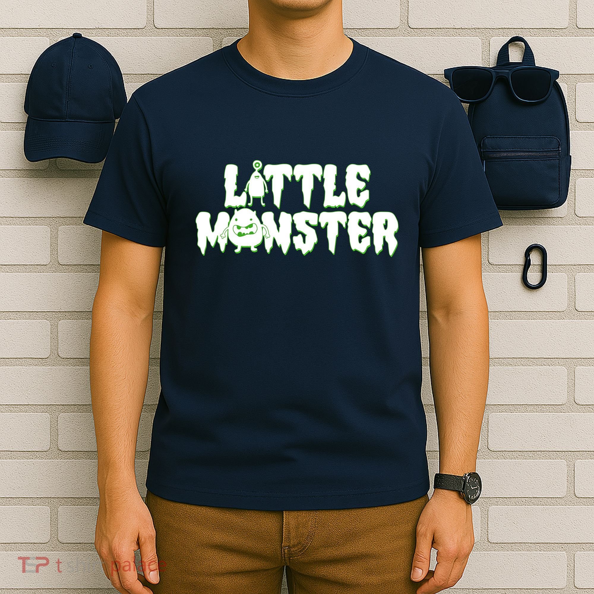 Funny Halloween Little Monster T-Shirt