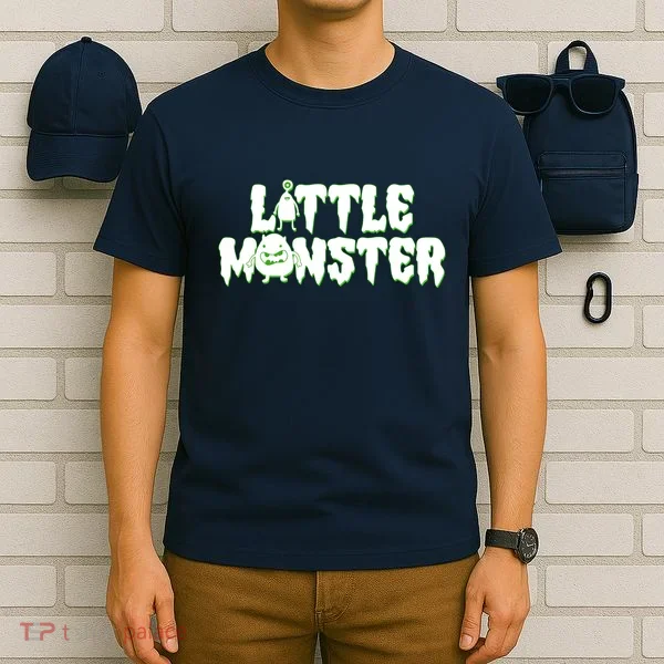 Funny Halloween Little Monster T-Shirt