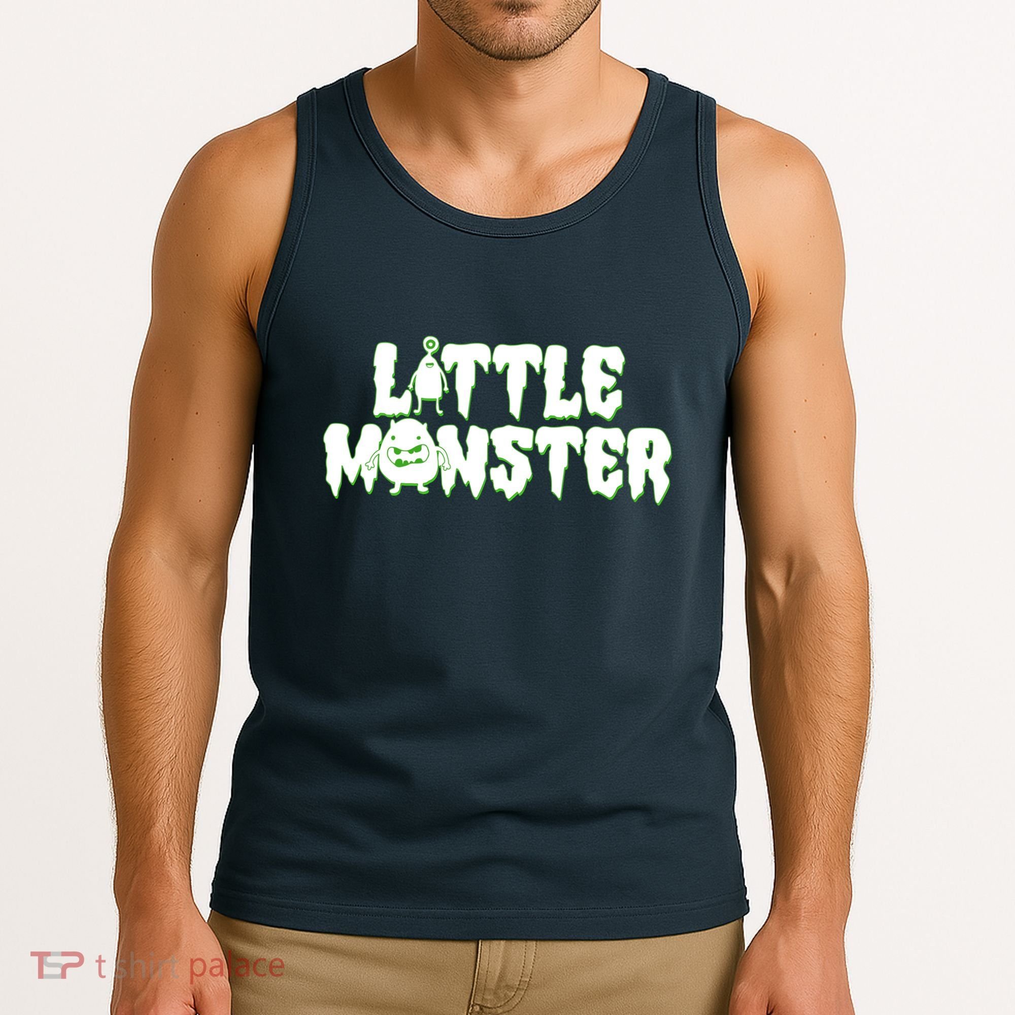 Funny Halloween Little Monster Tank Top