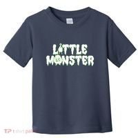 Funny Halloween Little Monster Toddler T-Shirt thumb 0