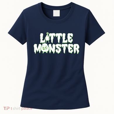 Funny Halloween Little Monster Women's T-Shirt
