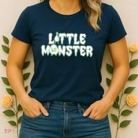 Funny Halloween Little Monster Women's T-Shirt thumb 2
