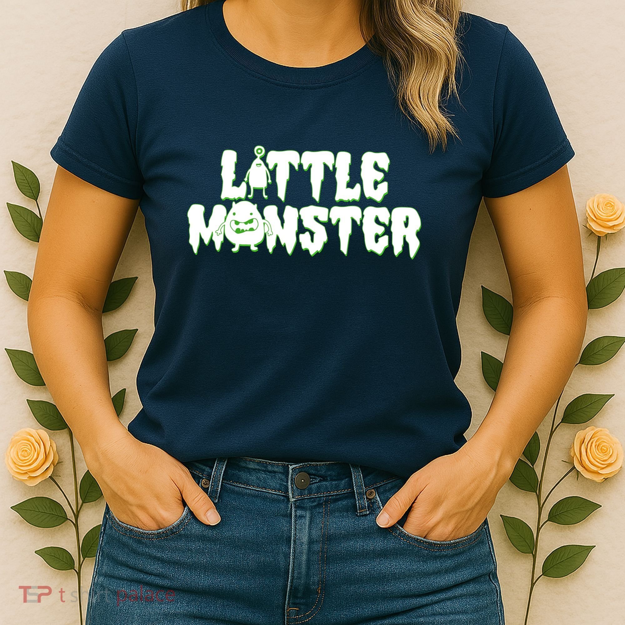 Funny Halloween Little Monster Women's T-Shirt