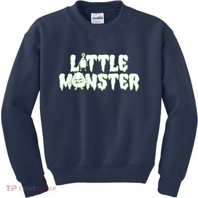 Funny Halloween Little Monster Kids Sweatshirt