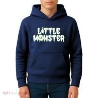 Funny Halloween Little Monster Kids Hoodie thumb 4