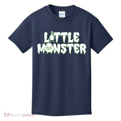 Funny Halloween Little Monster Kids T-Shirt