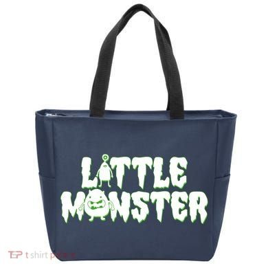 Funny Halloween Little Monster Tote Bag