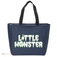 Funny Halloween Little Monster Tote Bag thumb 0