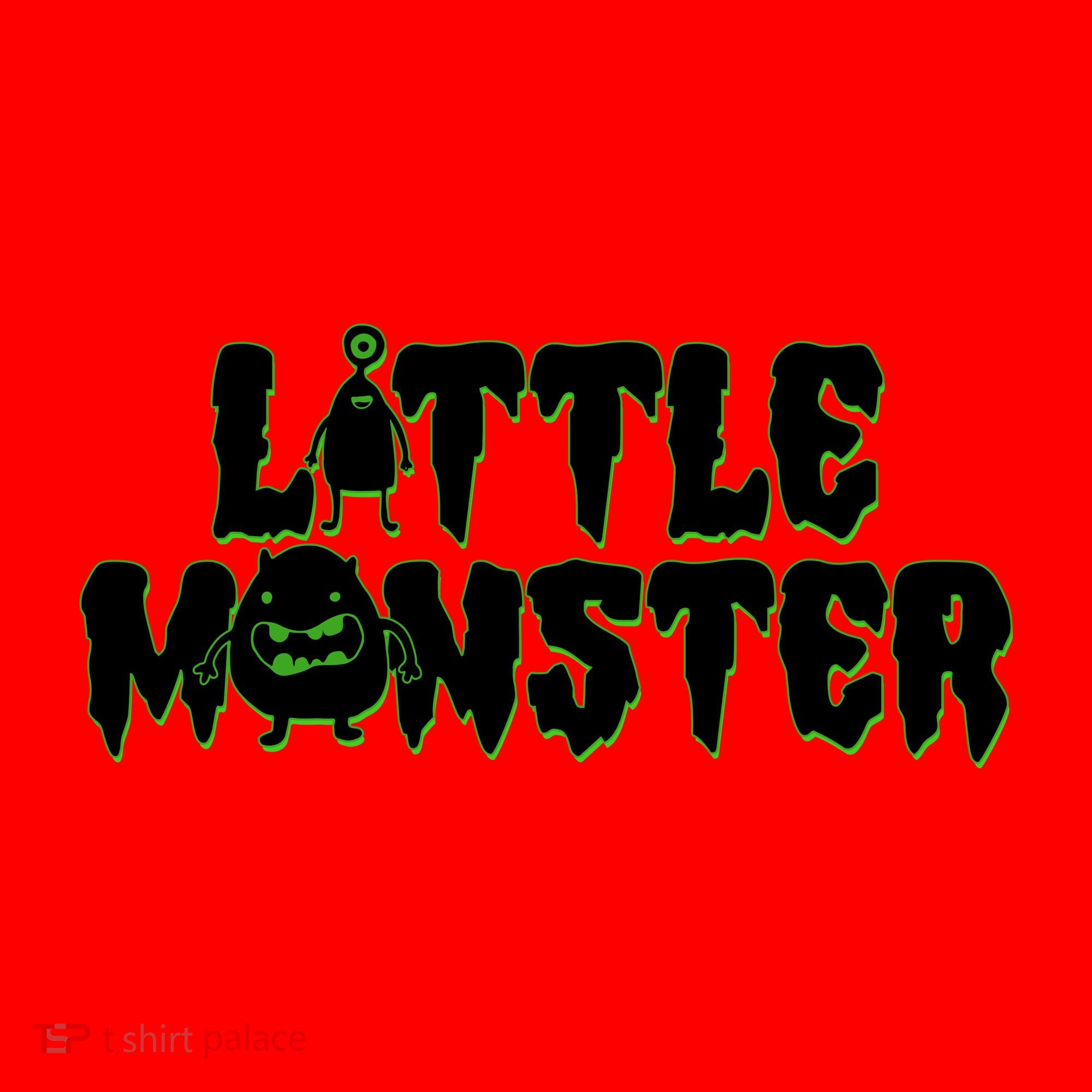 Funny Halloween Little Monster Santa Hat