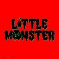Funny Halloween Little Monster Santa Hat thumb 1