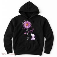 Faith Hope Love Sunflower Elephant Overdose Awareness Hoodie thumb 0