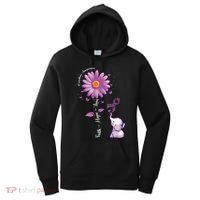 Faith Hope Love Sunflower Elephant Overdose Awareness Women's Hoodie thumb 0