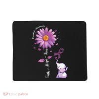 Faith Hope Love Sunflower Elephant Overdose Awareness Mousepad thumb 0
