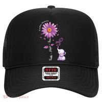 Faith Hope Love Sunflower Elephant Overdose Awareness Hat thumb 0