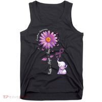 Faith Hope Love Sunflower Elephant Overdose Awareness Tank Top thumb 0