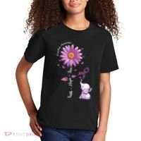 Faith Hope Love Sunflower Elephant Overdose Awareness Kids T-Shirt thumb 2
