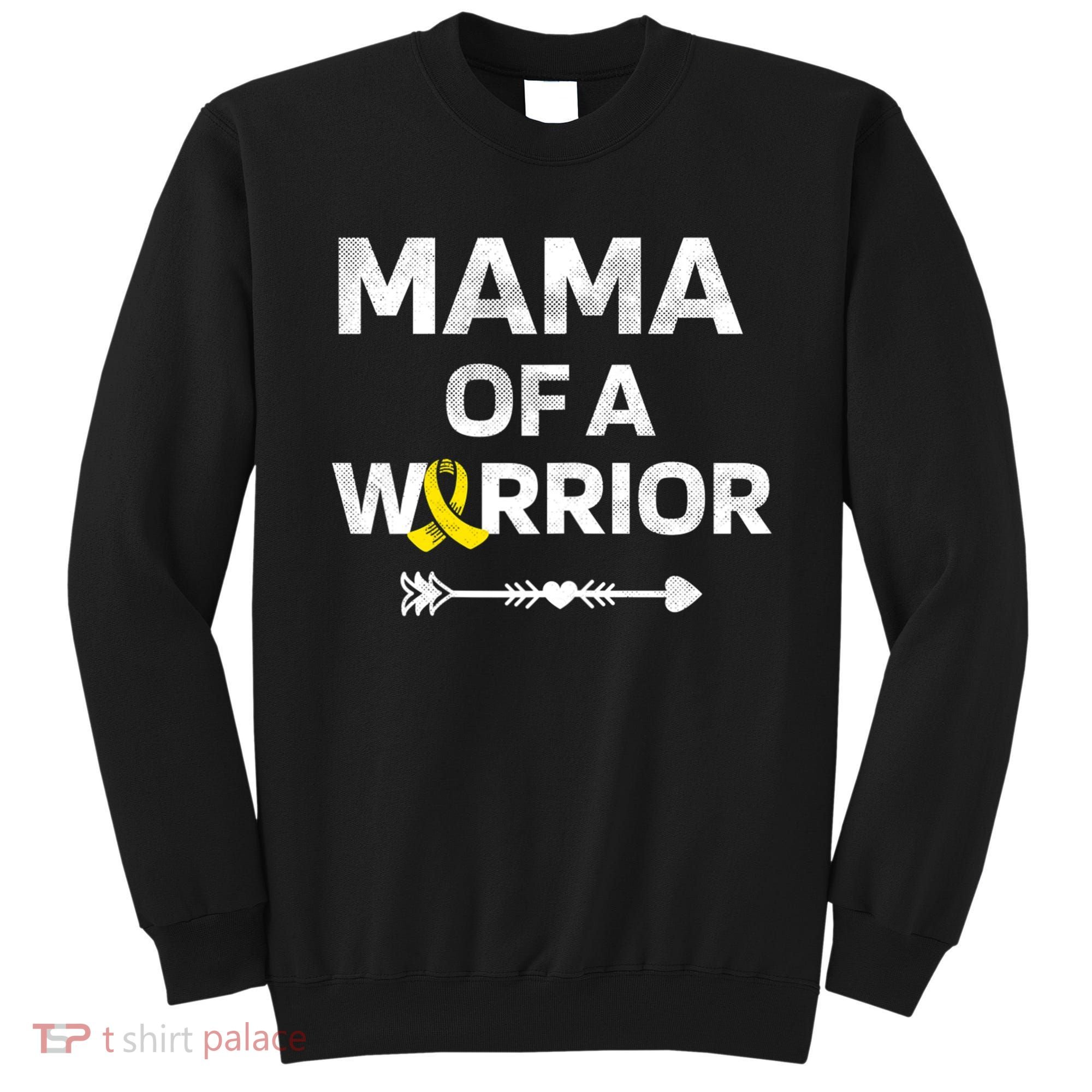 Faith Hope Love Childhood Cancer Awareness Sweatshirt