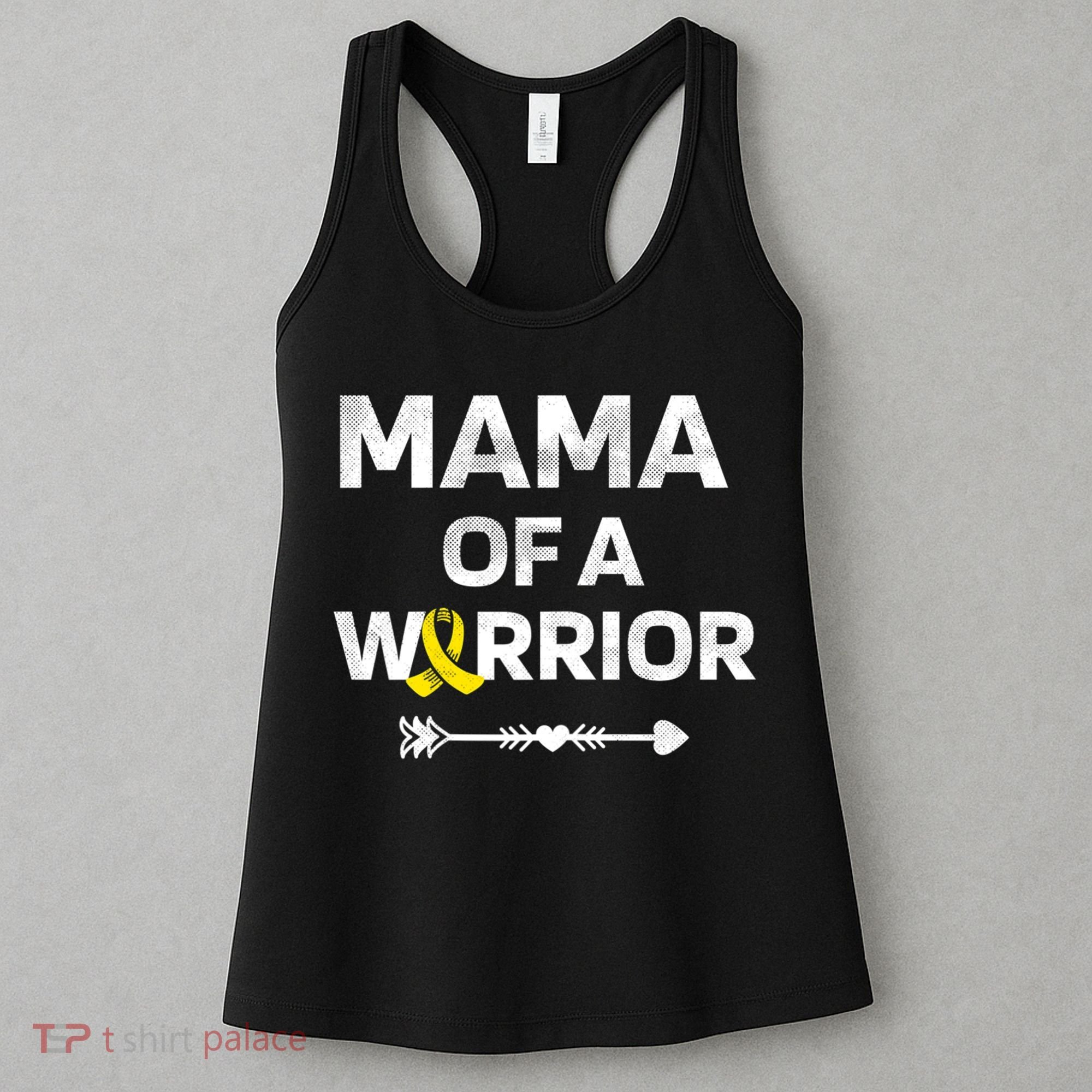 Faith Hope Love Childhood Cancer Awareness Women's Tank Top