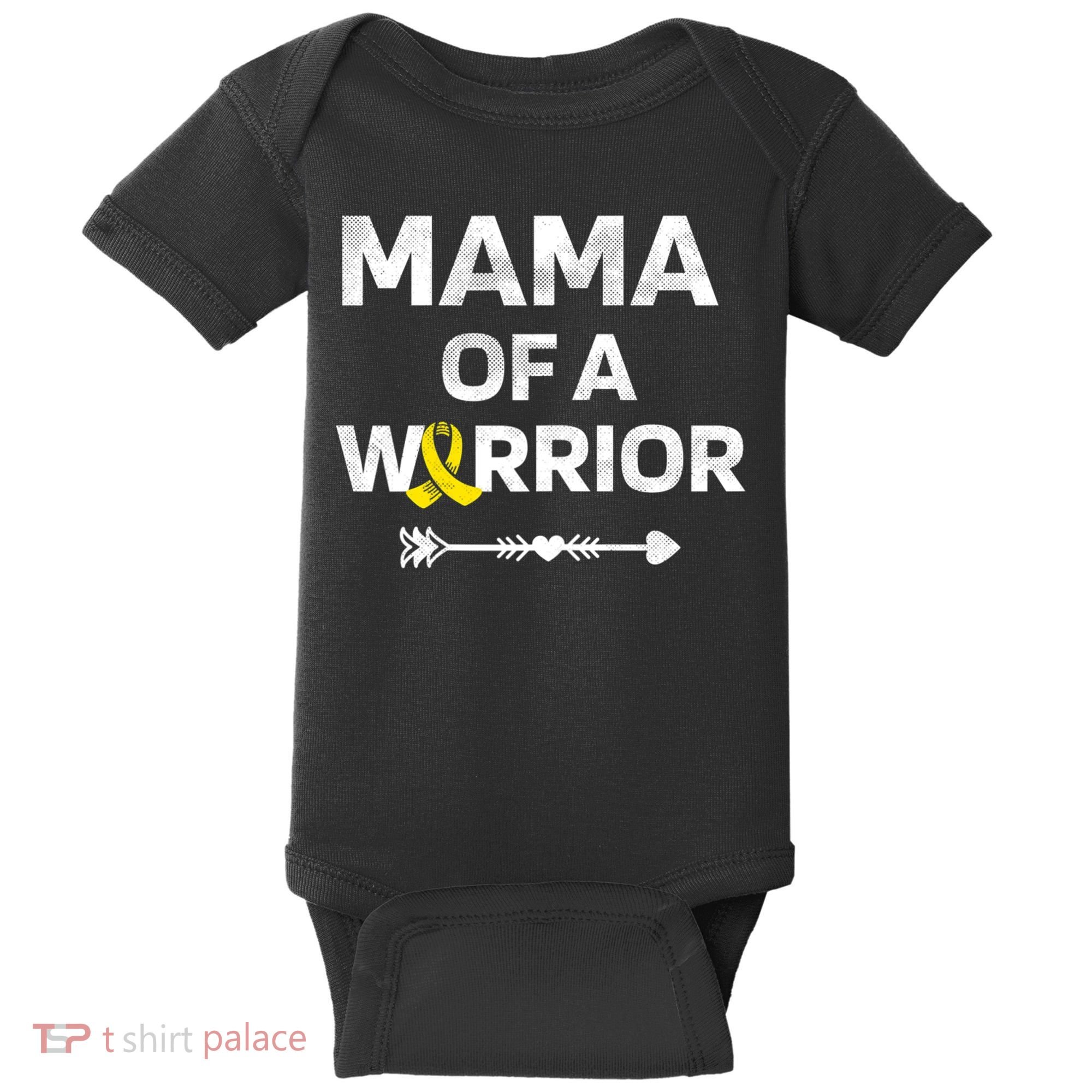 Faith Hope Love Childhood Cancer Awareness Baby Bodysuit