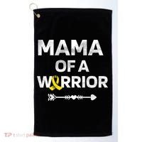 Faith Hope Love Childhood Cancer Awareness Golf Towel thumb 0