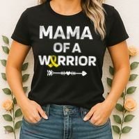 Faith Hope Love Childhood Cancer Awareness Women's T-Shirt thumb 2