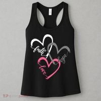 Faith Hope Love Hearts Tee Women's Tank Top thumb 3