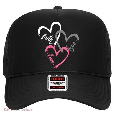Faith Hope Love Hearts Tee Hat