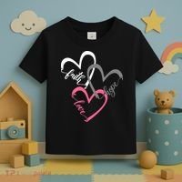 Faith Hope Love Hearts Tee Toddler T-Shirt thumb 3