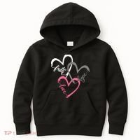 Faith Hope Love Hearts Tee Kids Hoodie thumb 0