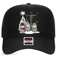 Faith Hope Love Jesus Snowman Plaid Leopard Christmas Gift Hat thumb 0