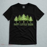 Funny Happy Little Trees Gifts Bob Style Camping T-Shirt thumb 5
