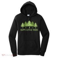 Funny Happy Little Trees Gifts Bob Style Camping Women's Hoodie thumb 0