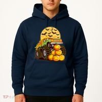 Funny Halloween Monster Truck Hoodie thumb 2