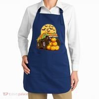 Funny Halloween Monster Truck Apron thumb 2