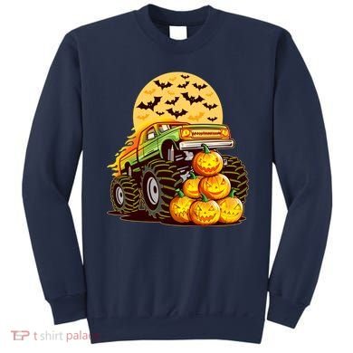 Funny Halloween Monster Truck Sweatshirt