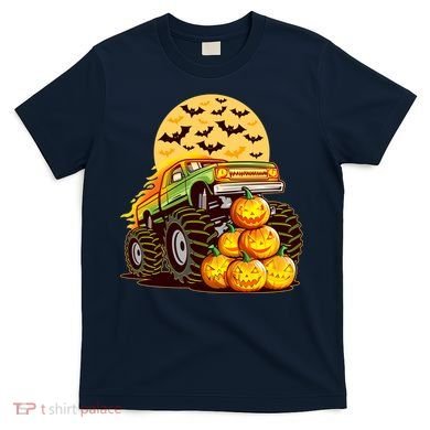 Funny Halloween Monster Truck T-Shirt