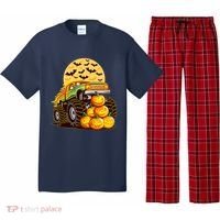 Funny Halloween Monster Truck Pajama Set thumb 0