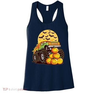 Funny Halloween Monster Truck Women's Tank Top
