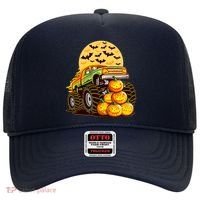Funny Halloween Monster Truck Hat thumb 0