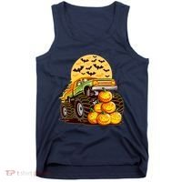 Funny Halloween Monster Truck Tank Top thumb 0