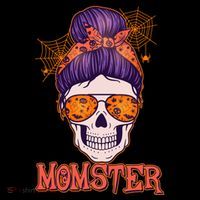 Funny Halloween Momster Monster Skull Coffee Mug thumb 5