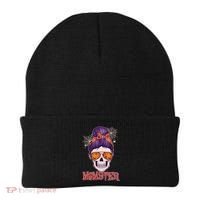Funny Halloween Momster Monster Skull Beanie thumb 0