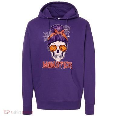 Funny Halloween Momster Monster Skull Hoodie