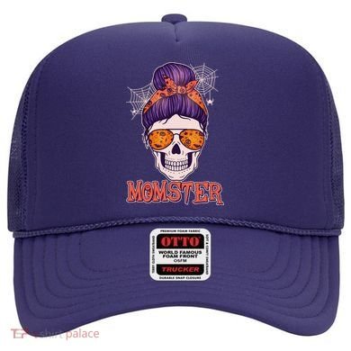 Funny Halloween Momster Monster Skull Hat