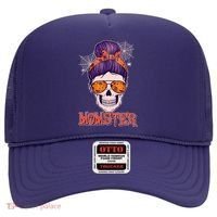 Funny Halloween Momster Monster Skull Hat thumb 0