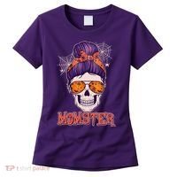 Funny Halloween Momster Monster Skull Women's T-Shirt thumb 0