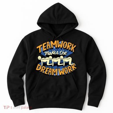 Funny Horror Movie Halloween Team Work Make Dream Centipede Hoodie